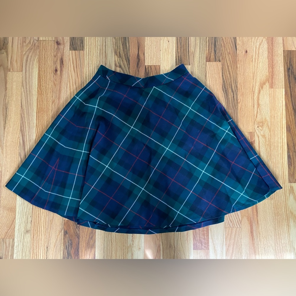 NWOT Brooks Brothers Tartan Wool Skirt